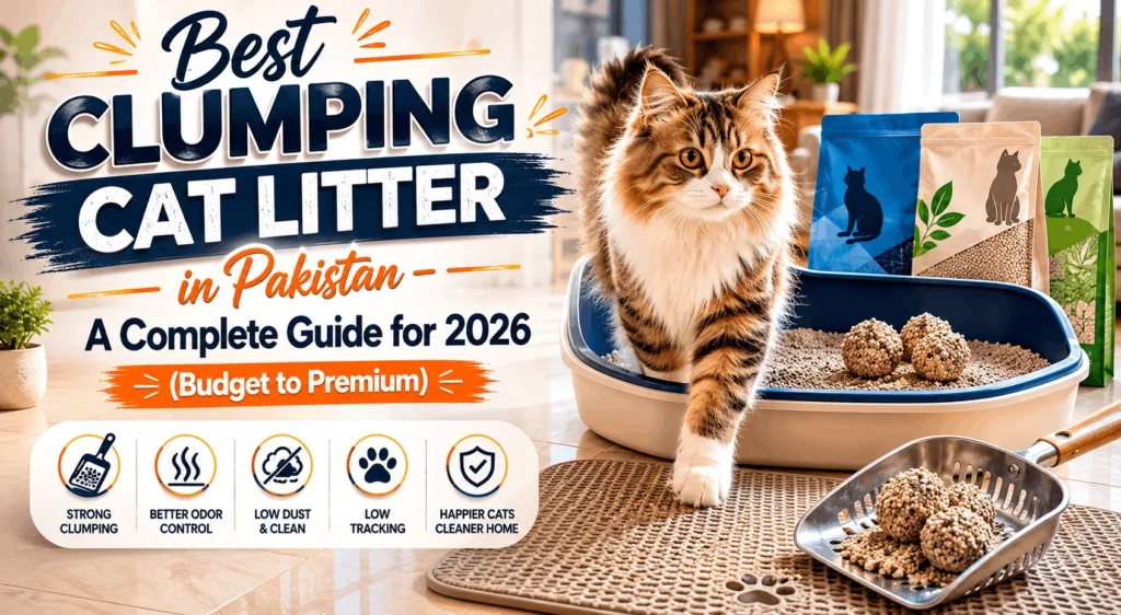Best Clumping Cat Litter in Pakistan 2026