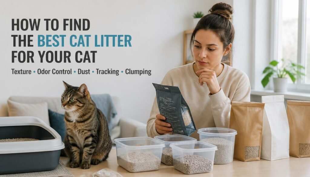 How to find the best cat litter for your cat