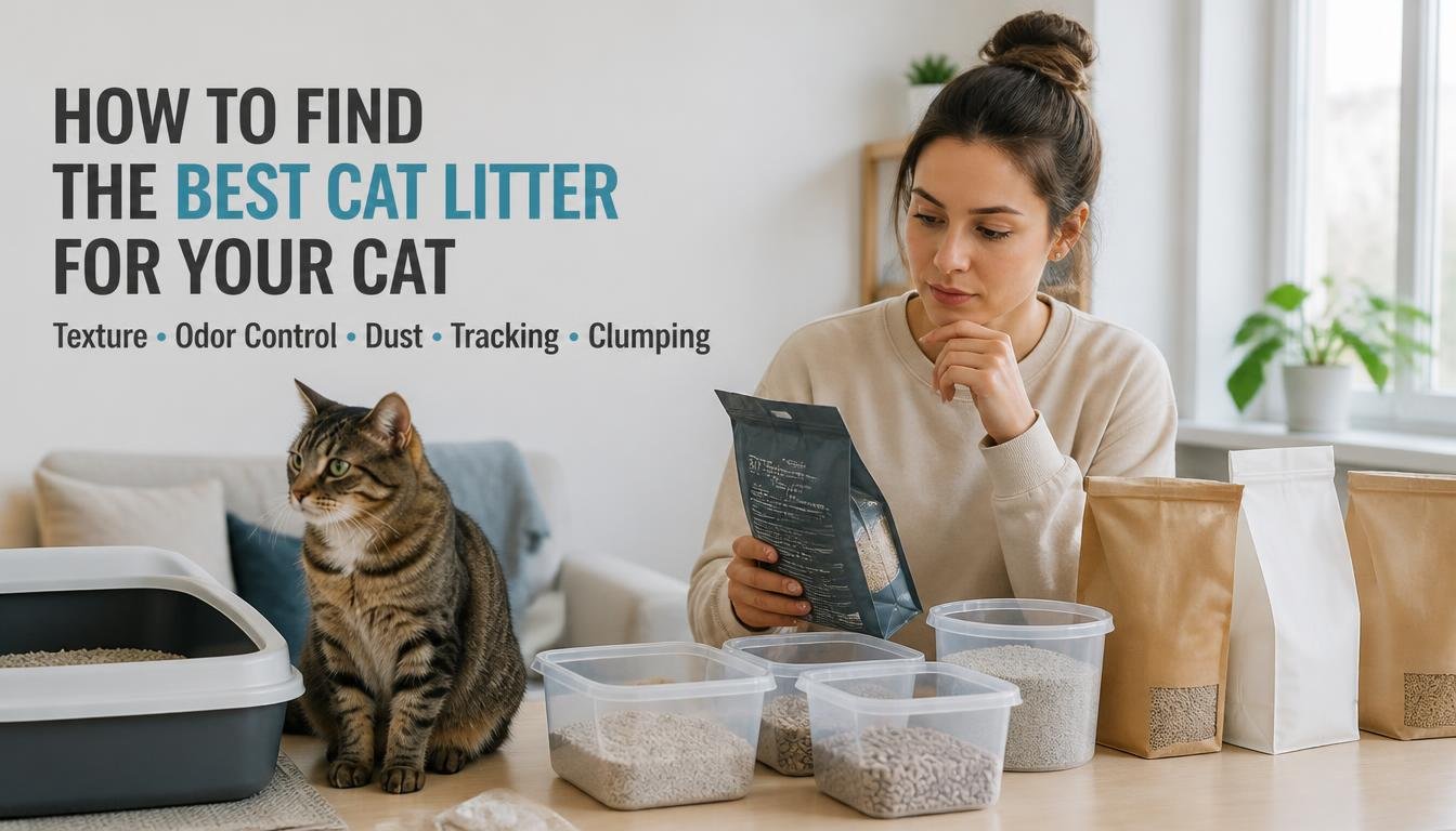 How to find the best cat litter for your cat